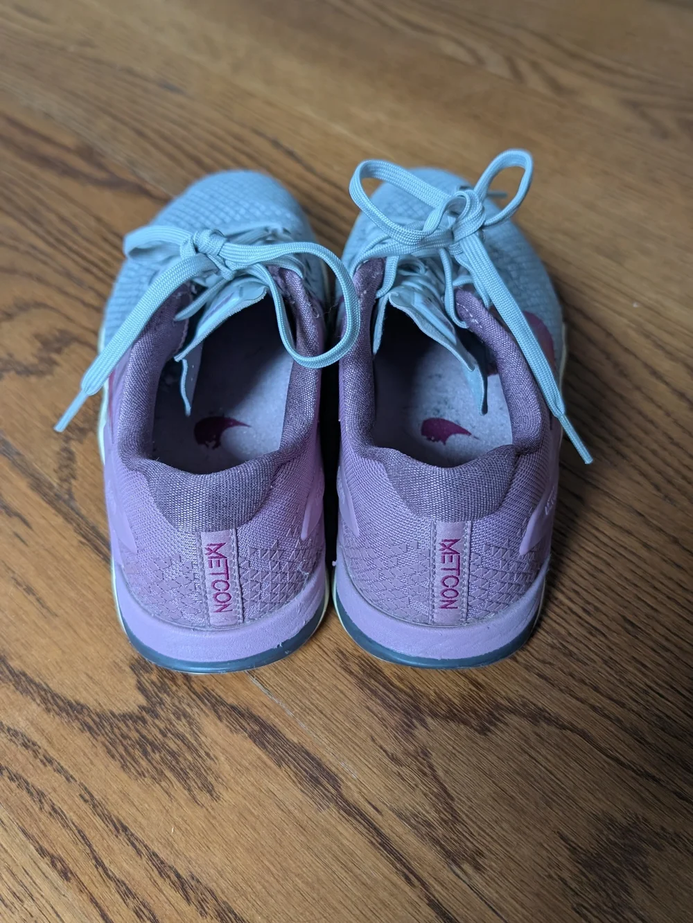 Nike Women's Metcon 4 Grey and Purple Training Sneakers